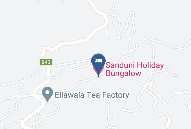 Badulla - Sanduni Holiday Bungalow Maps