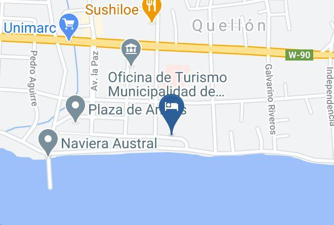 Chiloe Province - Sandwicheria Y Hotel Mitos Maps