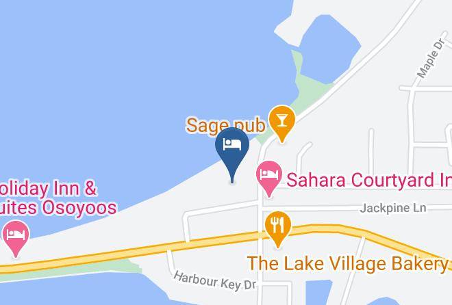 Okanagan Similkameen - Sandy Beach Suites Maps