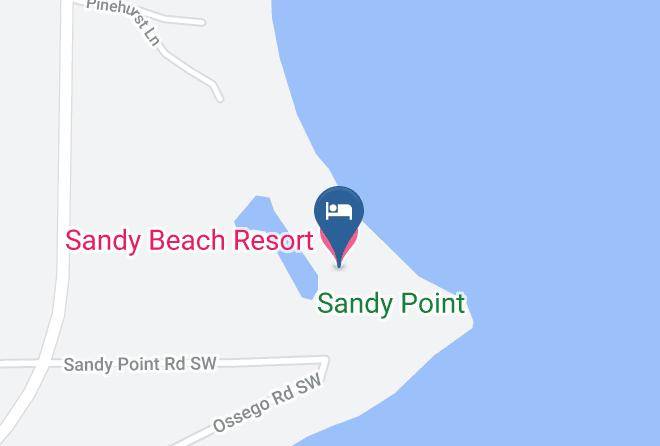 Cass - Sandy Beach Resort Inc Maps