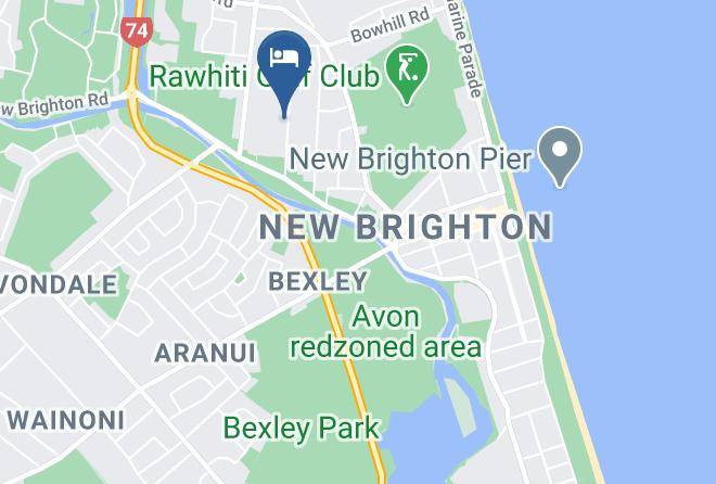 Sandy Feet Hotel Map