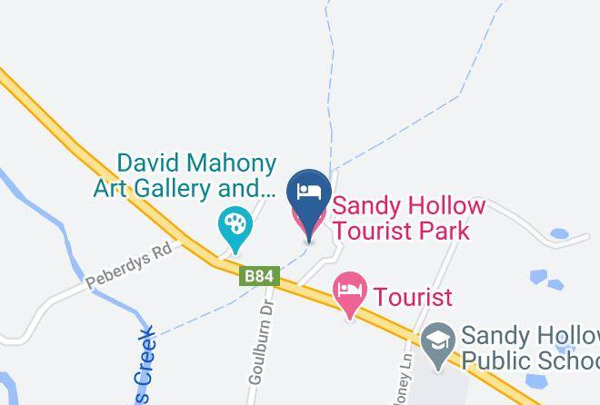 Muswellbrook - Sandy Hollow Tourist Park Maps