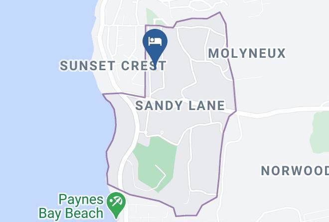 Sandy Lane Jamoon Map