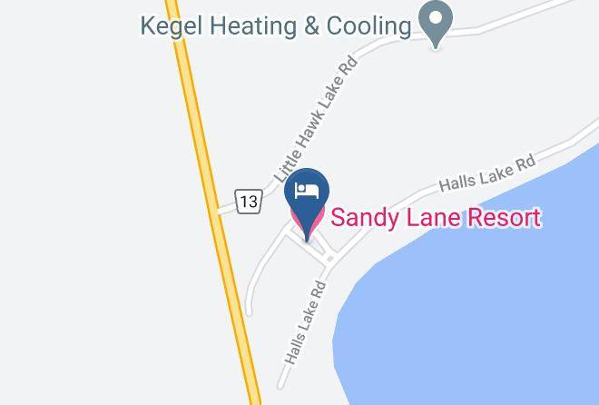 Haliburton - Sandy Lane Resort Maps