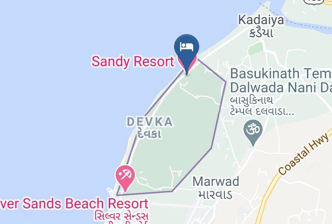Daman - Sandy Resort Maps