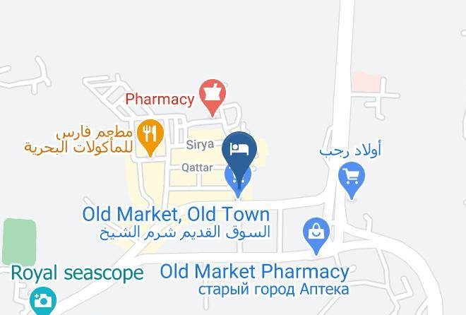 Sharm El Sheikh - Sandy Restaurant Maps