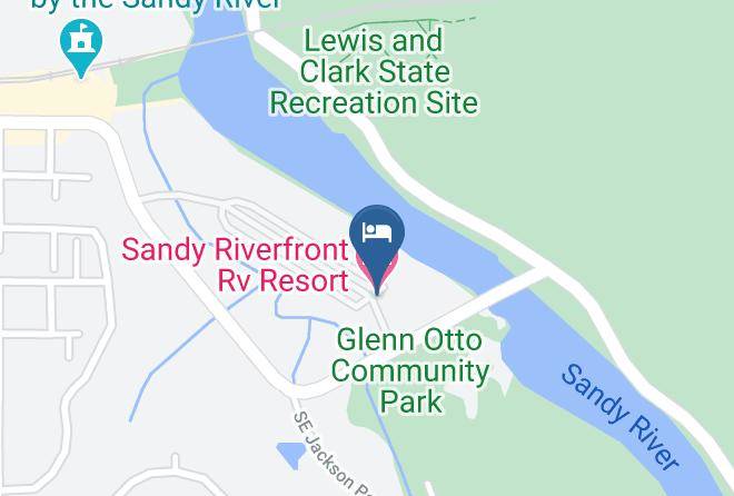 Multnomah - Sandy Riverfront Rv Resort Maps