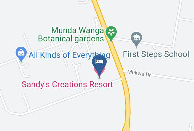 Kafue - Sandy's Creations Resort Maps