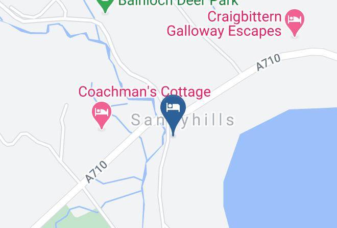 Dumfries And Galloway - Sandyhills Bay Holiday Park Maps