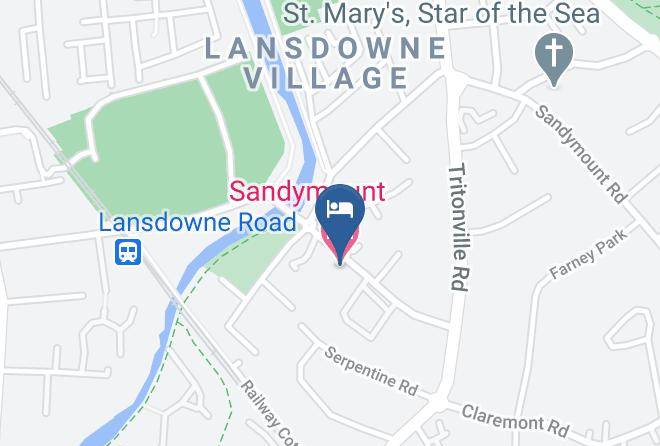 Dublin 4 - Sandymount Hotel Maps