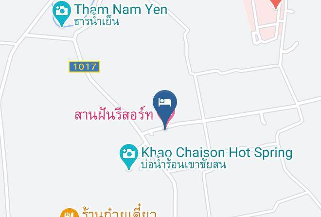 Amphoe Khao Chaison - Sanfhan Resort Maps