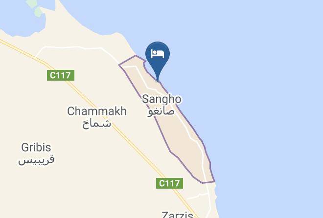 Tunisia - Sangho Club Zarzis Maps