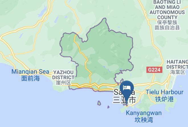 Sanya - Sangsang Seaview Hotel Maps
