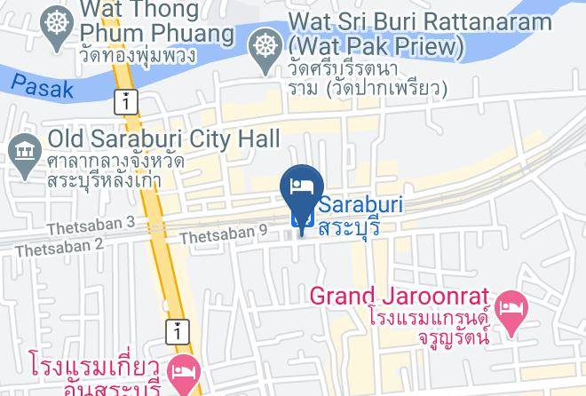 Amphoe Mueang Saraburi - Sangthian Resort Maps