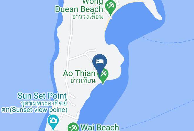 Amphoe Mueang Rayong - Sangthianbeach Resort Koh Samed Maps
