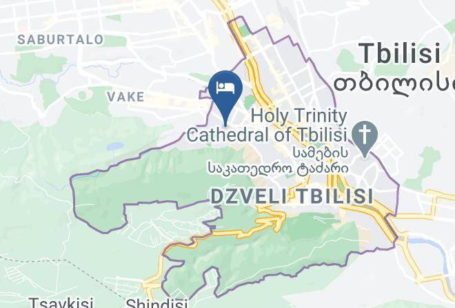 Tbilisi - Sani Hotel Maps