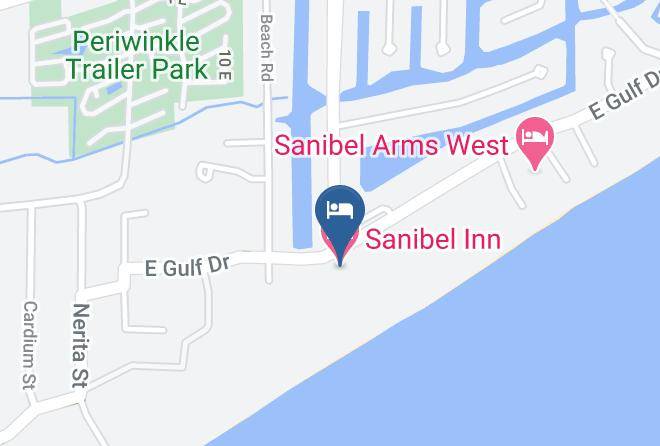 Sanibel Inn Map