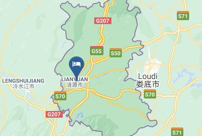 Loudi - Sanjianfang Chain Hotel Maps