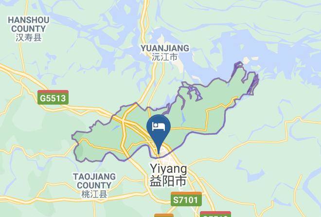 Yiyang - Sanjiu Hotel Maps