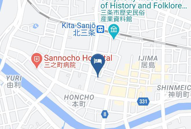 Sanjo Royal Hotel Map