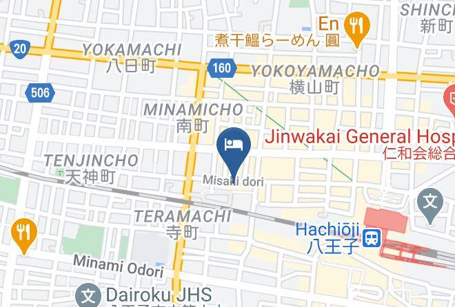 Hachioji City - Sankei City Hotel Hachioji Maps