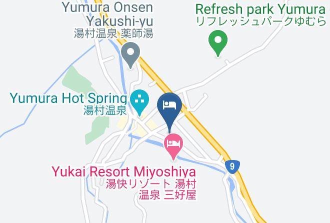 Shin Onsen Townmikata District - Sankin Inn Maps