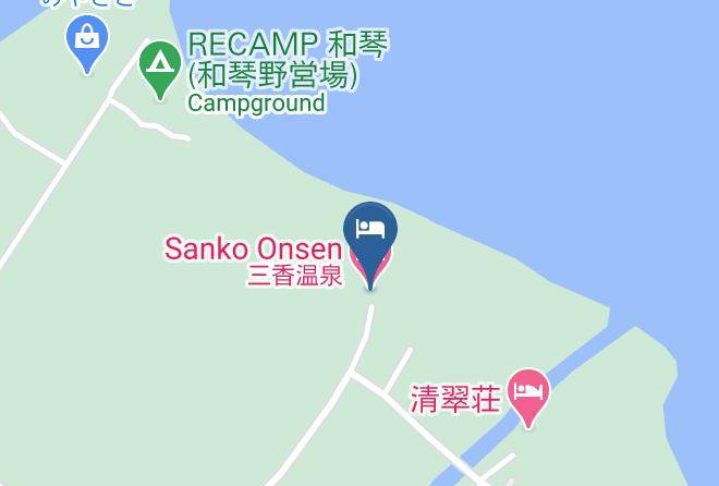 Sanko Onsen Map