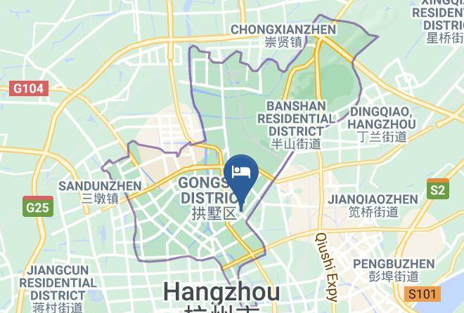 Hangzhou - Sanli New Century Grand Hotel Zhejiang Maps