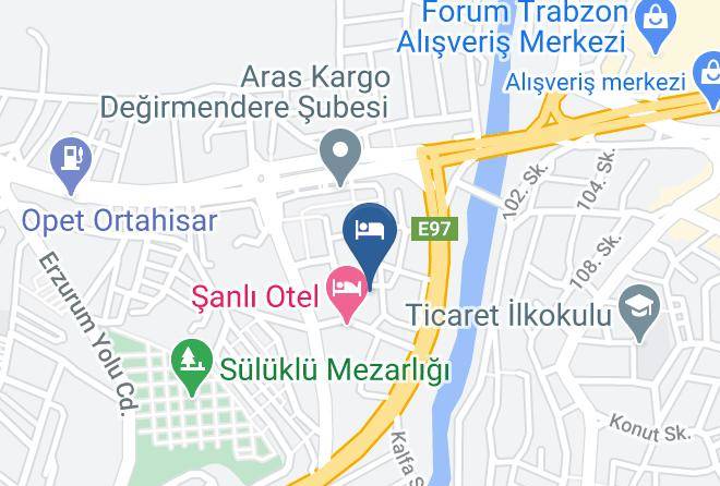 Ortahisar - Sanli Otel Blue Maps
