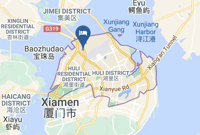 Xiamen - Sanlian Hotel Maps