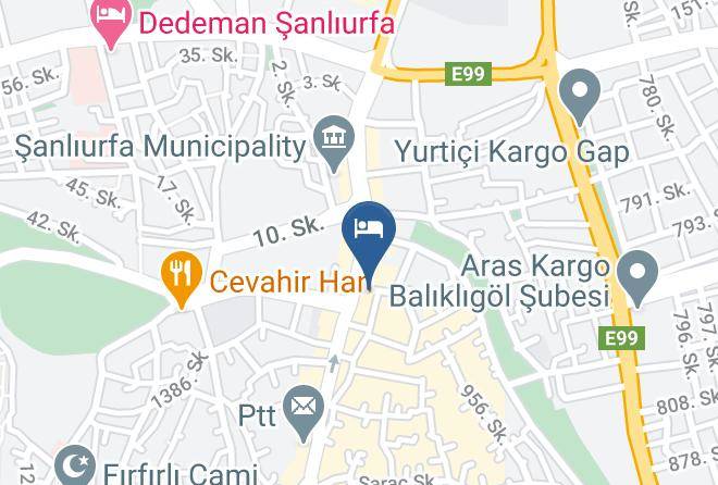 Eyyubiye - Sanliurfa Uludag Otel Maps