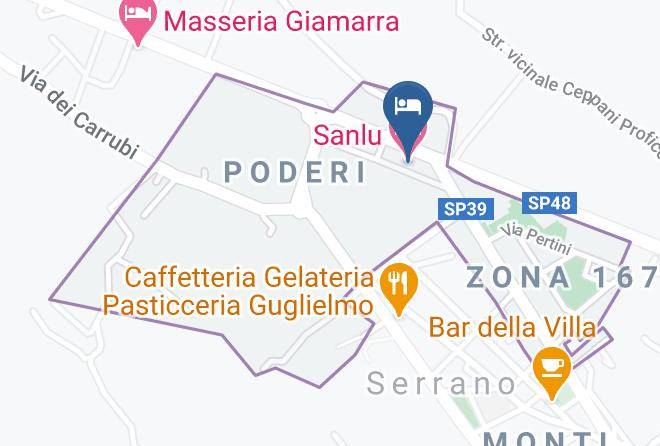 Lecce - Sanlu Hotel Maps