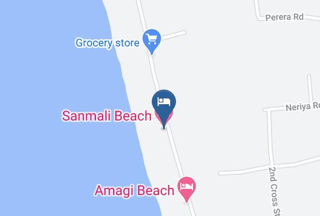 Kurunegala - Sanmali Beach Hotel Maps