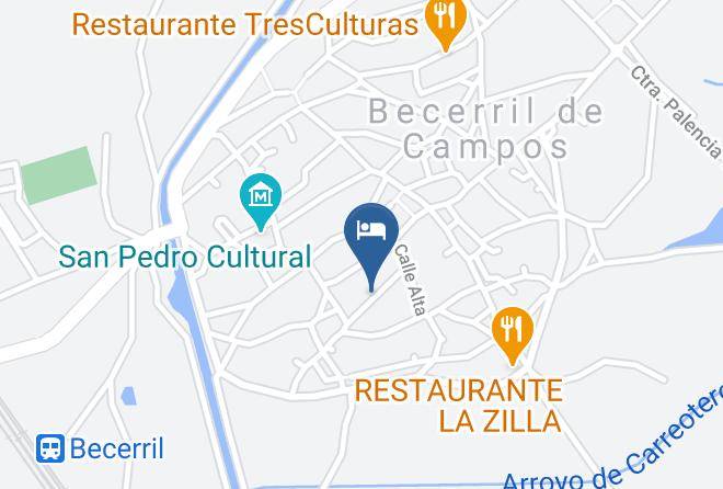 Palencia - Sanmartina Hotel Maps