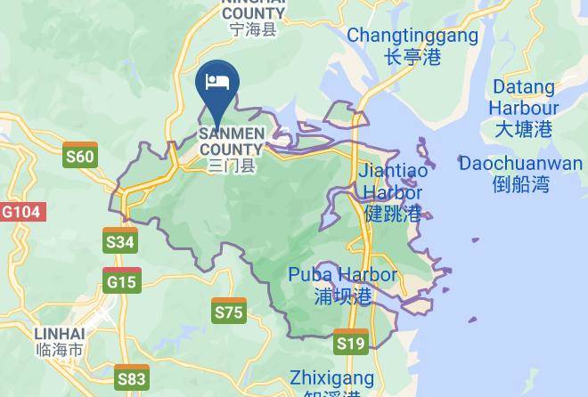 Taizhou - Sanmen Hotel Maps