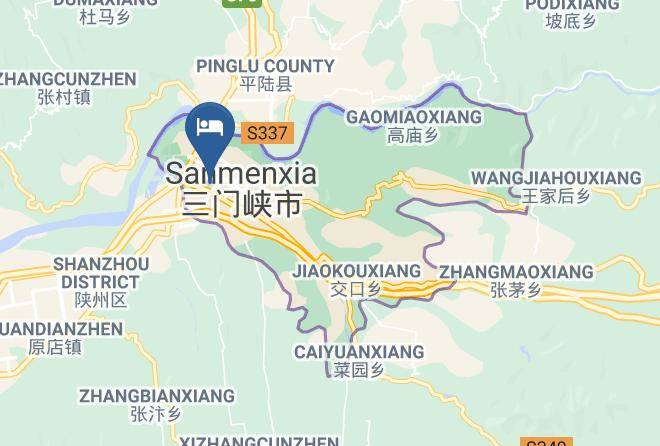 Sanmenxia - Sanmenxia Mingzhu Hotel Maps