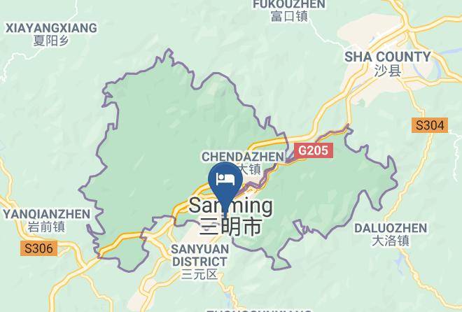 Sanming - Sanming 99 Business Hotel Maps