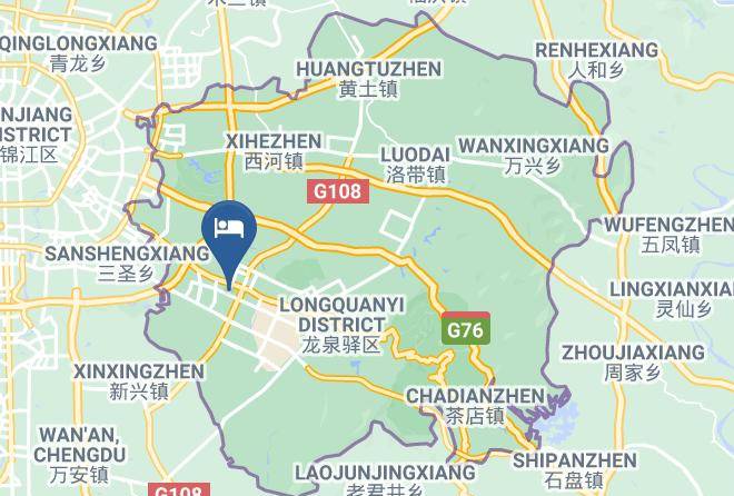 Chengdu - Sanming Shanshui Hotel Maps