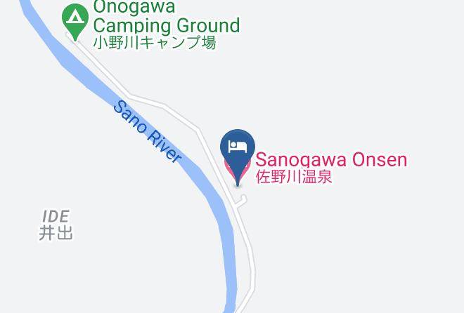 Nanbu Townminamikoma District - Sanogawa Onsen Maps