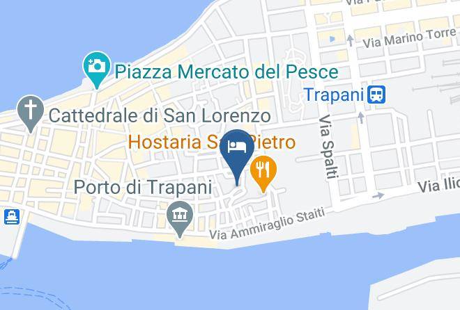 Trapani - Sanpietrovacanze Maps