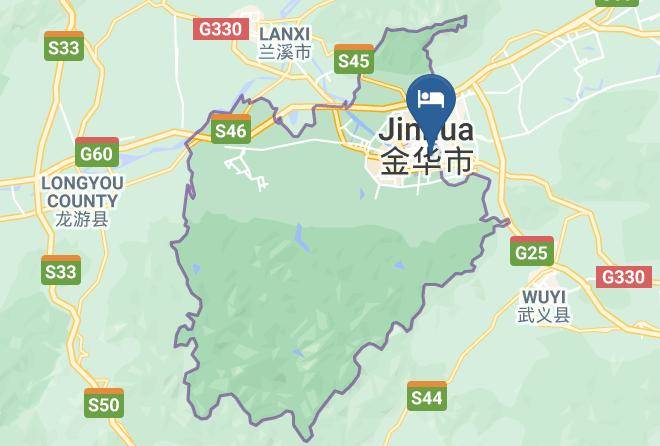 Jinhua - Sanpin Life Hotel Maps