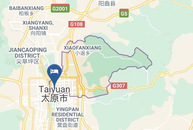 Taiyuan - Sanqiao Hotel Taiyuan Maps
