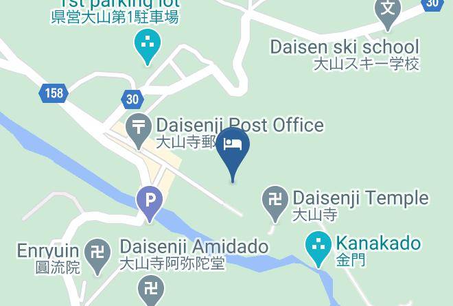 Daisen Townsaihaku District - Sanrakuso Maps