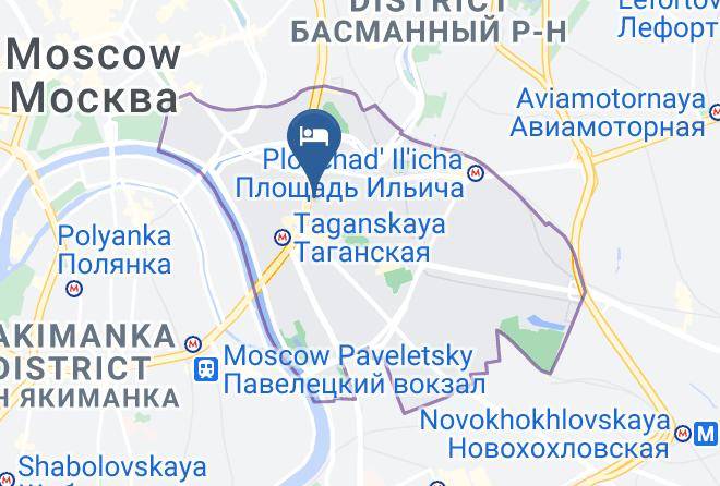 Moscow - Sanriz Hotel Maps