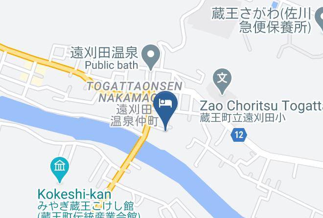 Zao Townkatta District - Sansatei Gembukan Maps