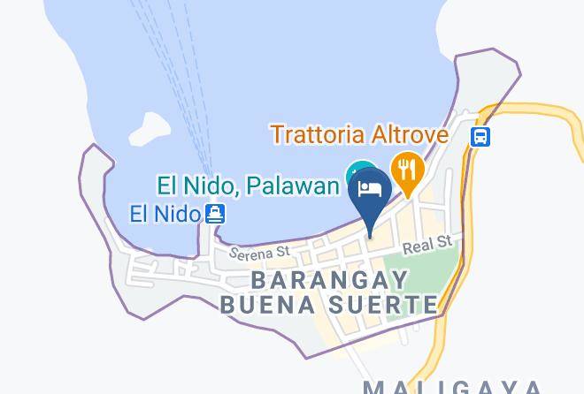 Palawan - Sanse Boutique Hotel Maps