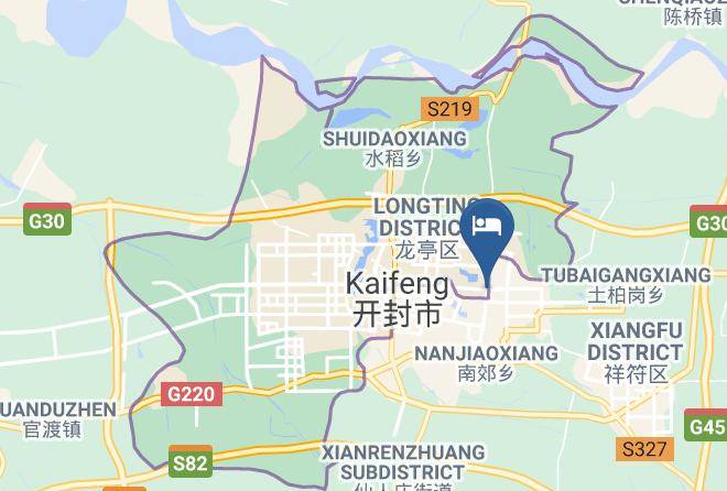 Kaifeng - Sansejin Hotel Maps