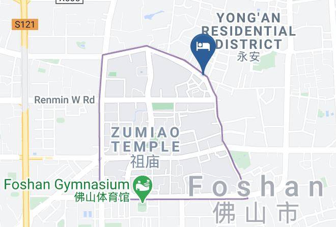 Foshan - Sanshui Garden Hotel Guangzhou Maps