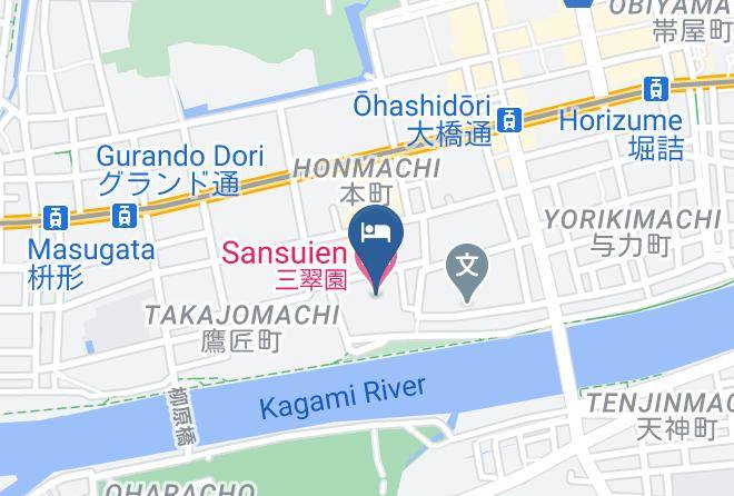 Kochi City - Sansuien Maps