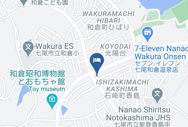 Nanao City - Sansuiso Minshuku Maps